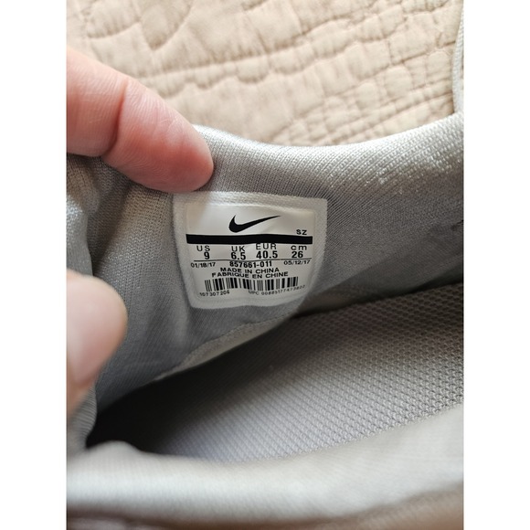 Nike Air Max Zero Women's Cobblestone Running Sneakers 857661-011, Size 9 - Picture 6 of 7